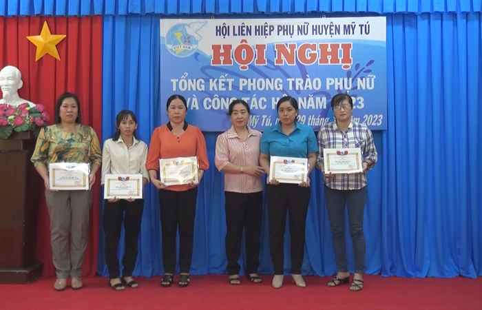 Mỹ Tú: Tổng kết phong trào Phụ nữ và công tác hội năm 2023